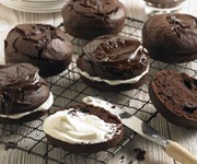 Dark chocolate and parsnip cakes recipe